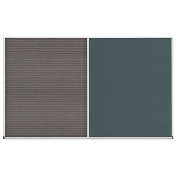 Enclosed Corkboard, 1 Door, 48"x36", 4" Fra